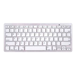 Teclado Bluetooth Weibo Plateado Wb8023