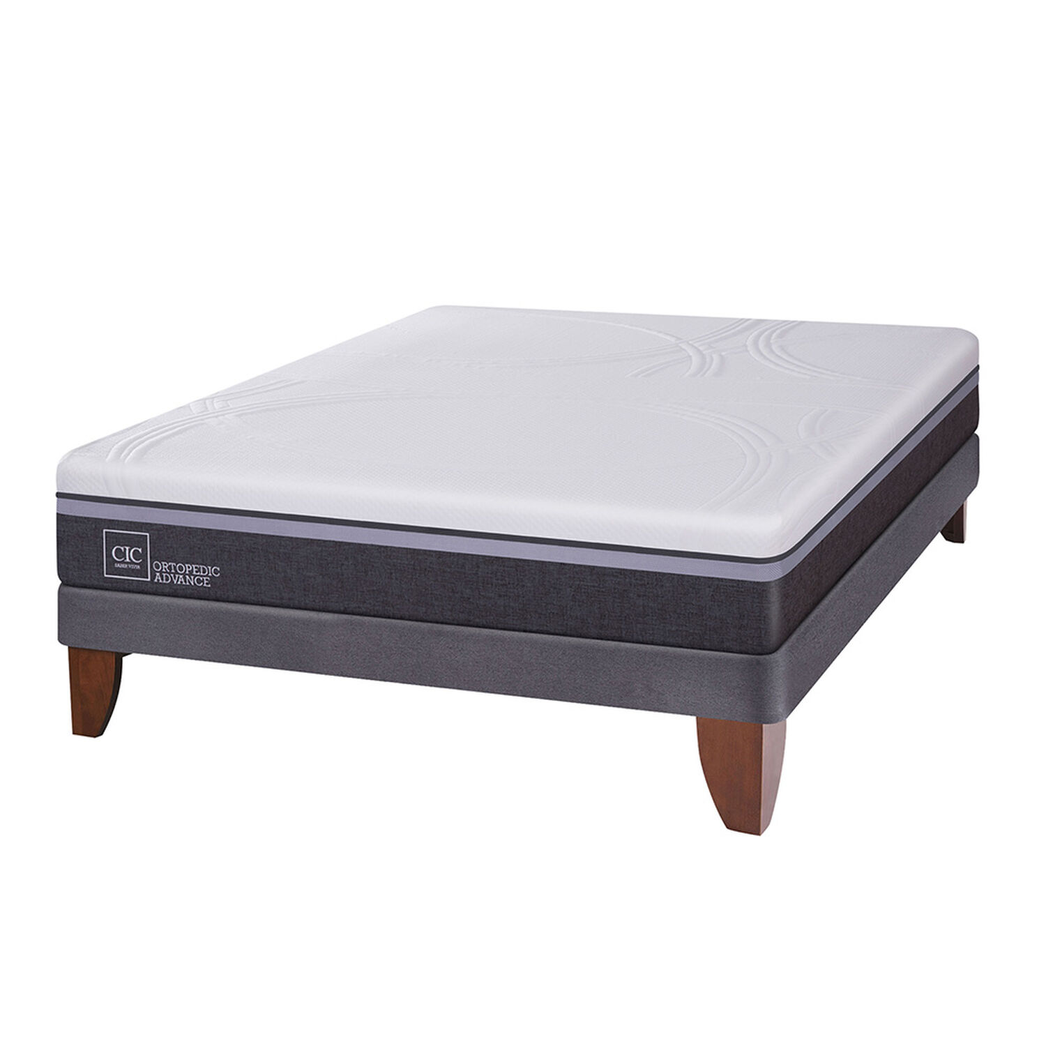 Cama Europea Cic Ortopedic Advance / 2 Plazas / Base Normal image number 0.0
