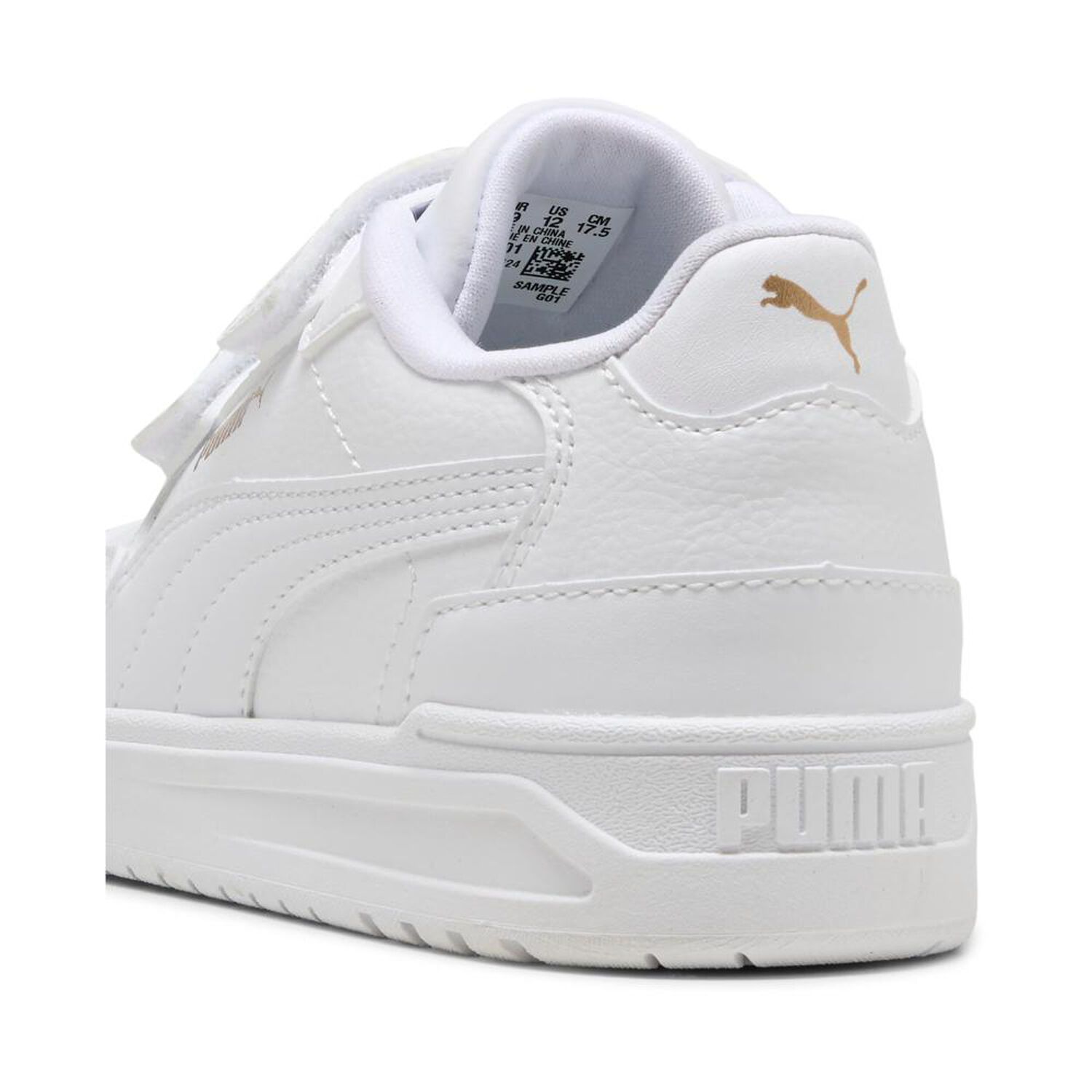 Zapatilla Urbana Unisex Puma Shuffle Downtown Blanco image number 2.0