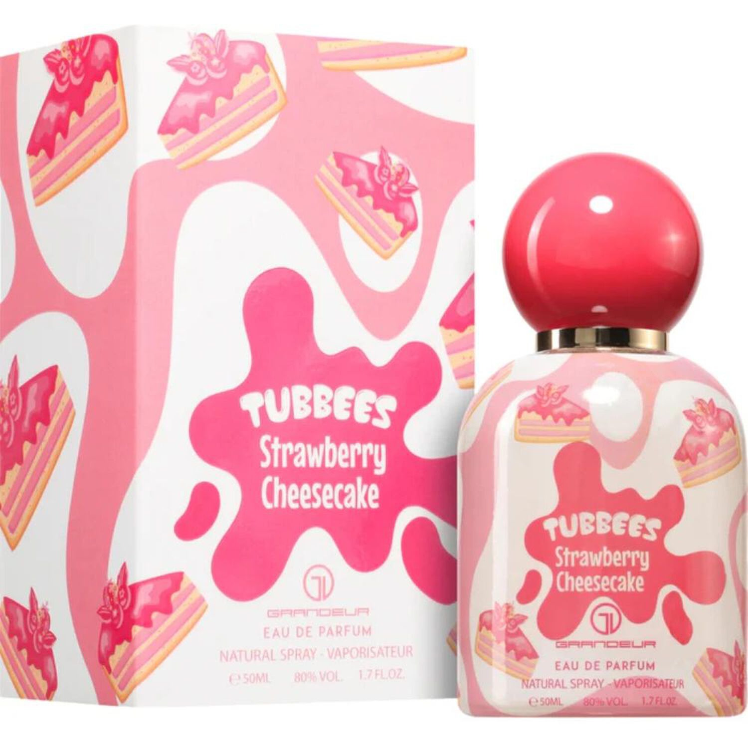 Perfume Unisex Tubbees Strawberry Cheesecake Grandeur / 50 Ml / Eau De Parfum image number 0.0