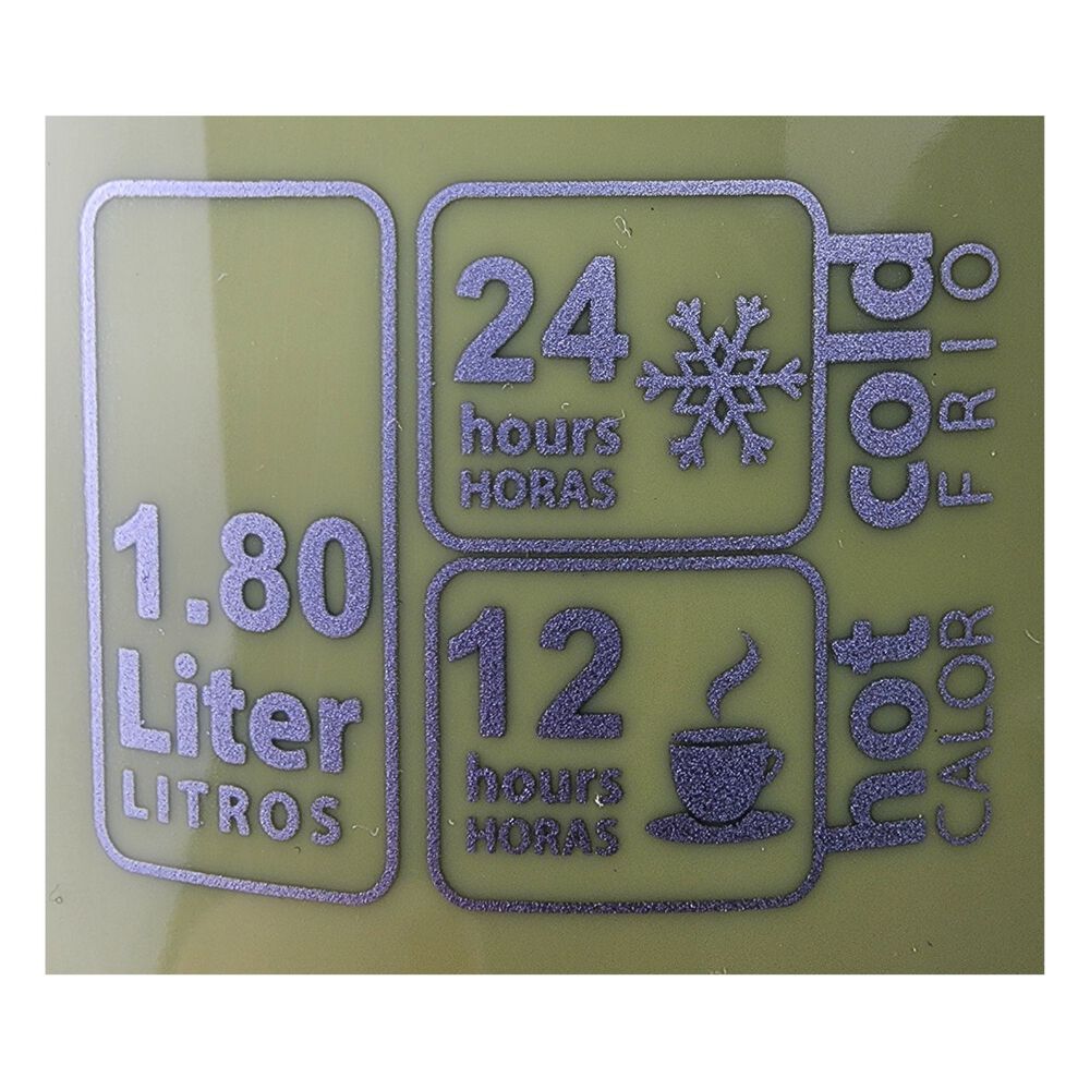 Termo Mega 1.8l Air Pot Manilla Sifon Bebidas Calientes Frias Verde image number 6.0