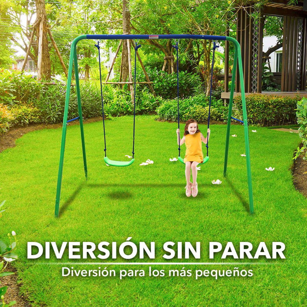 Columpio Doble Verde image number 5.0