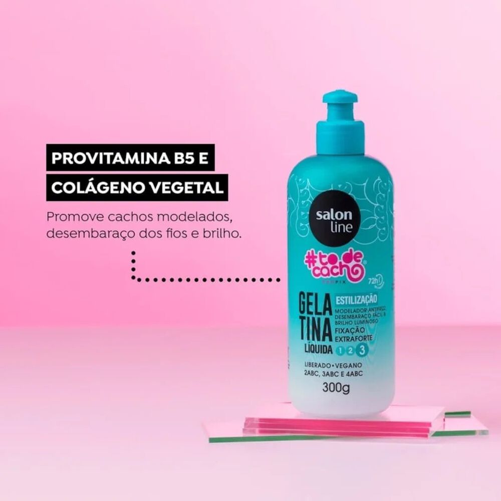 To De Cacho Gel Liquida Estilización 300g Salon Line image number 2.0