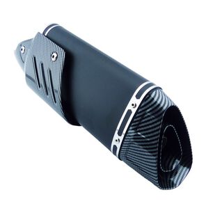 Tronador Para Moto Gpr Con Proteccion Y Boca Carbon 46cm Con Silenciado