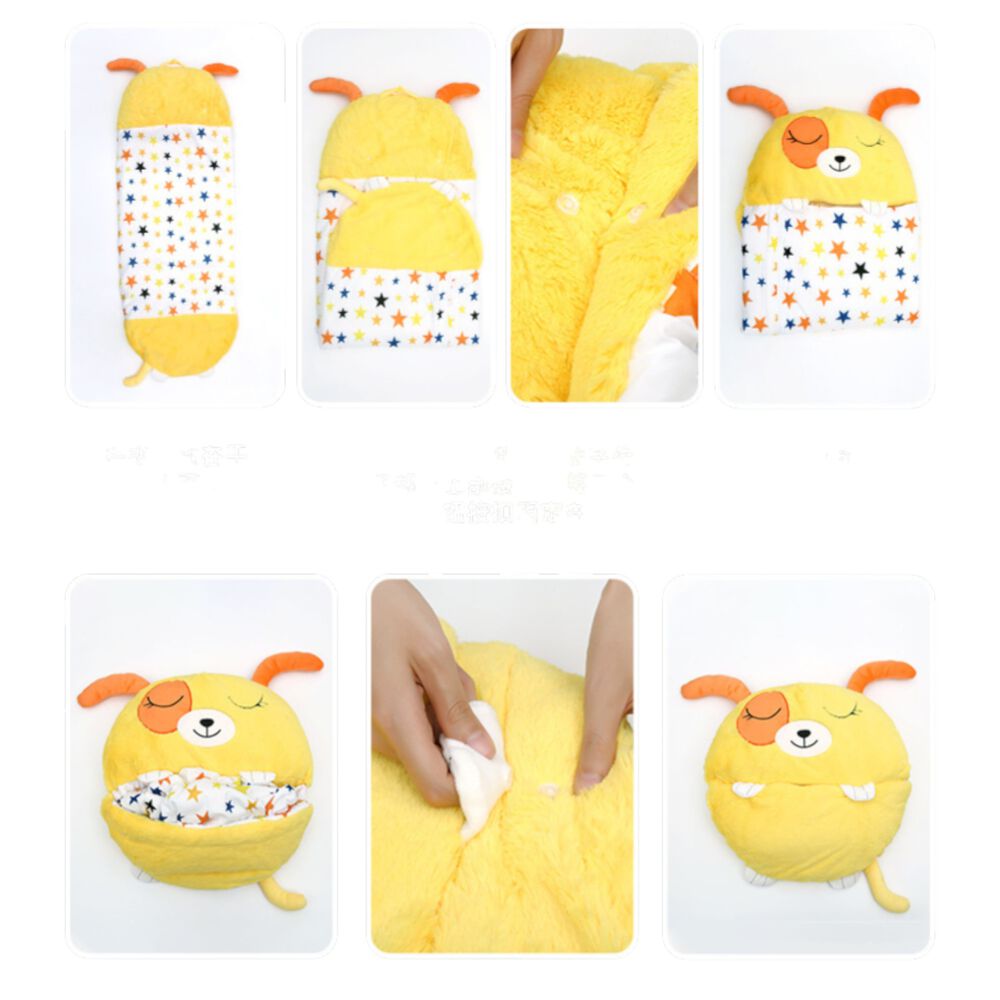 Sacos De Dormir Para Niños 140x50xm Almohada 2 En 1 - Hn1-2 image number 1.0
