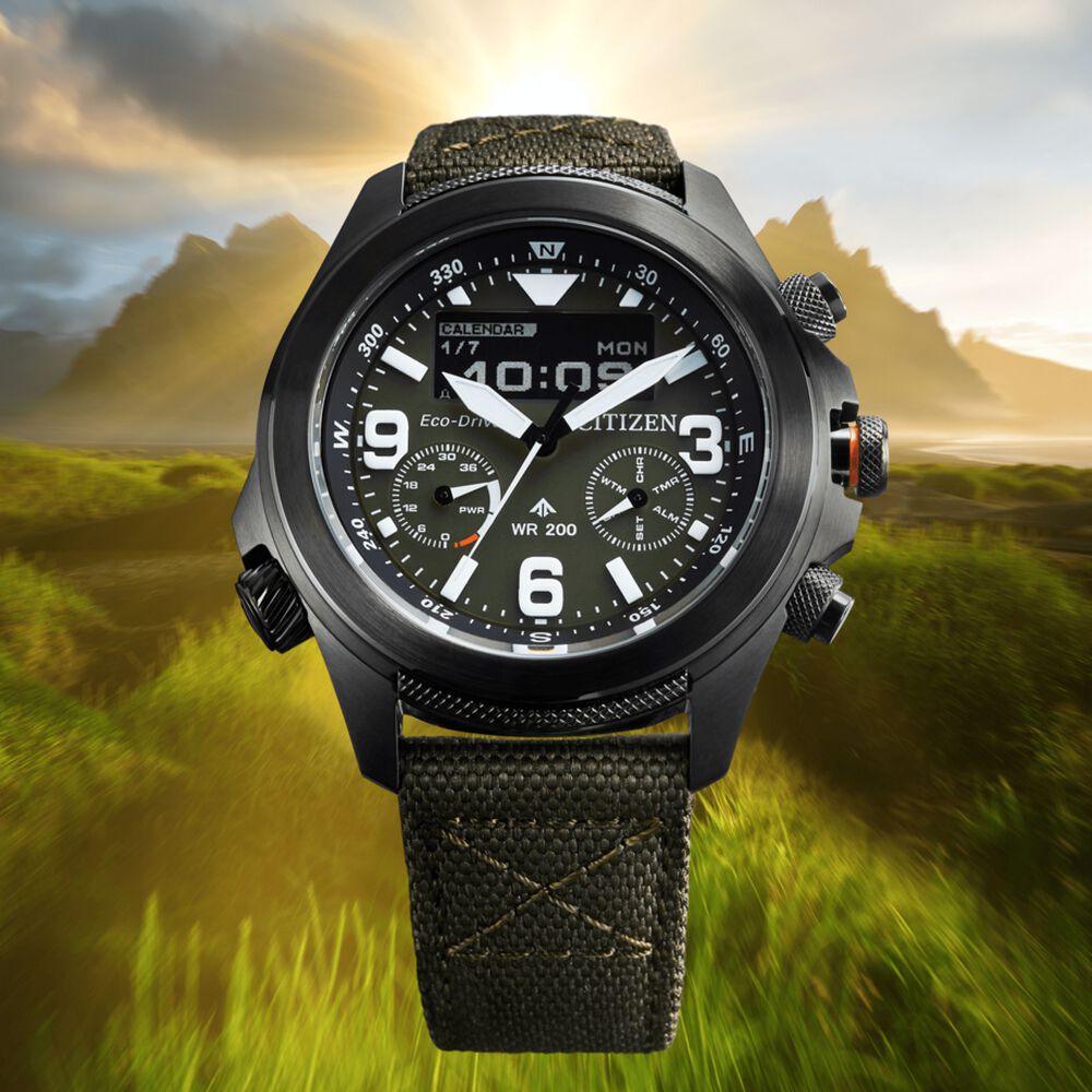 Reloj Citizen Hombre Jv1005-02w Promaster Land image number 4.0