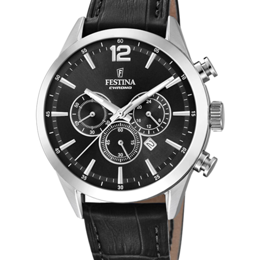 Reloj F20542/5 Festina Negro Hombre Timeless Chronograph image number 0.0