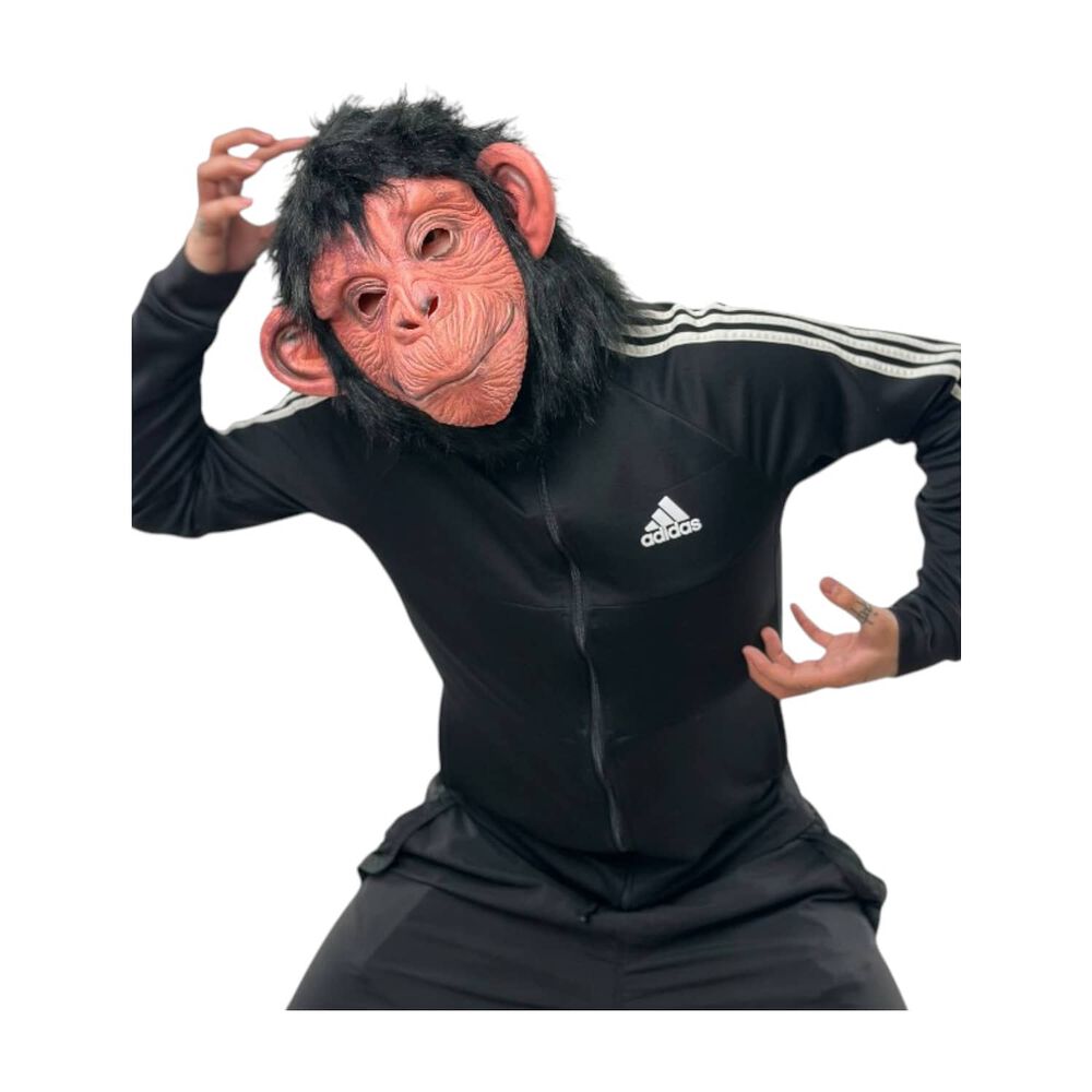 Mascara Mono Simio Animal Halloween image number 4.0