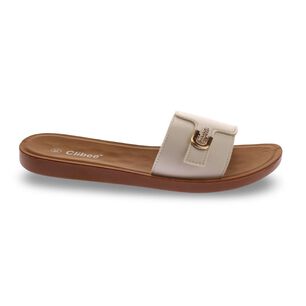 Sandalia Beige V&iacute;a Franca Art. 5k100white