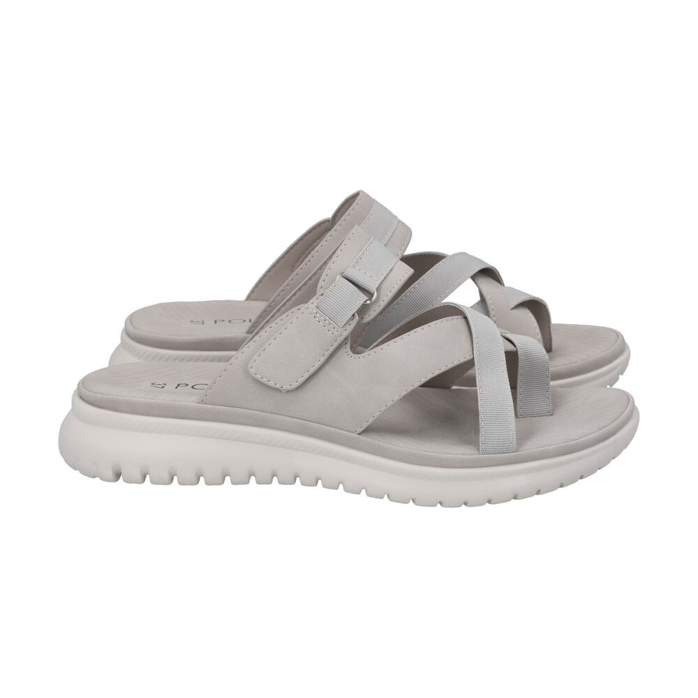 Sandalia Mujer Gris Valentina Police image number 1.0