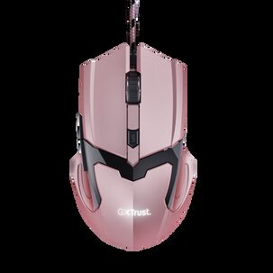 Mouse Gamer Rosado Trust Gxt 101p Retro-iluminado