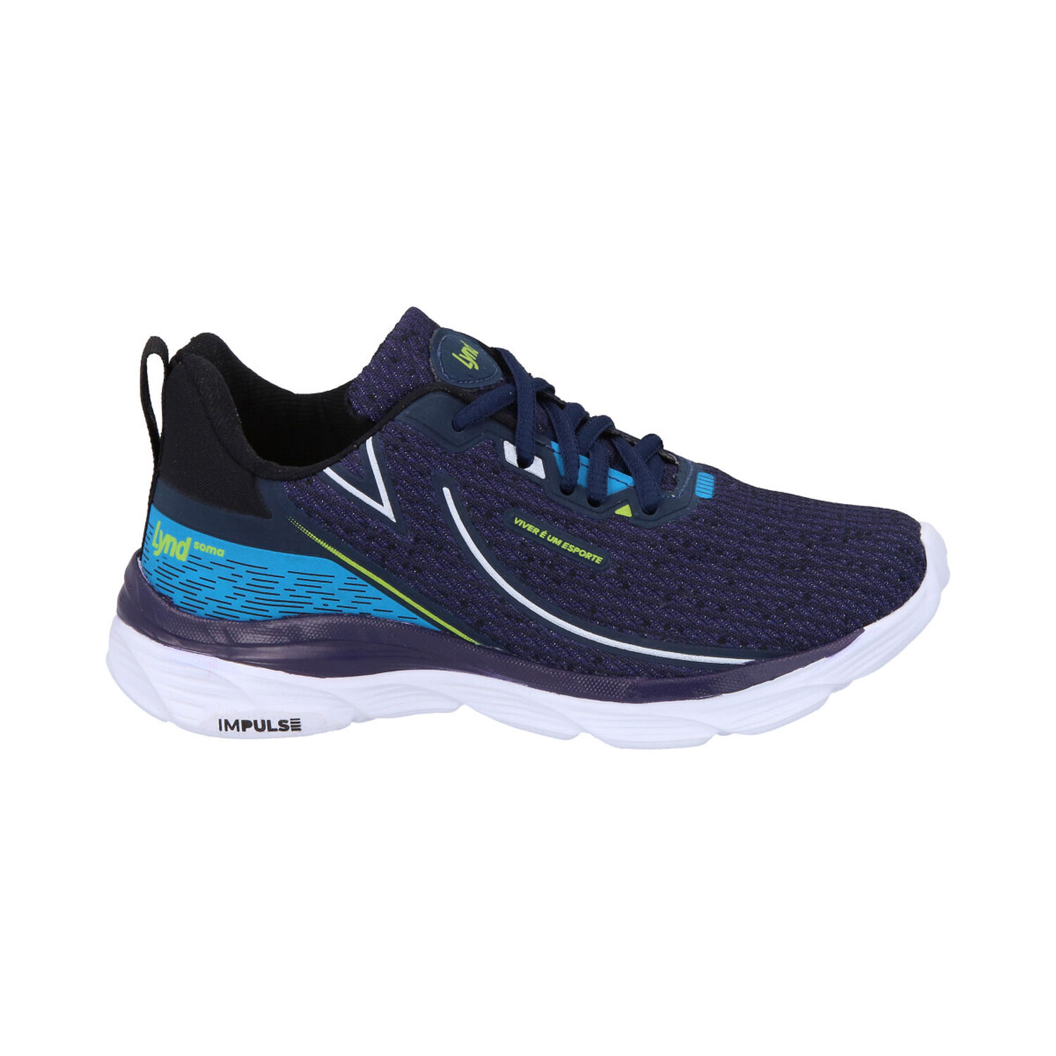 Zapatilla Infantil Soma Azul Lynd image number 3.0