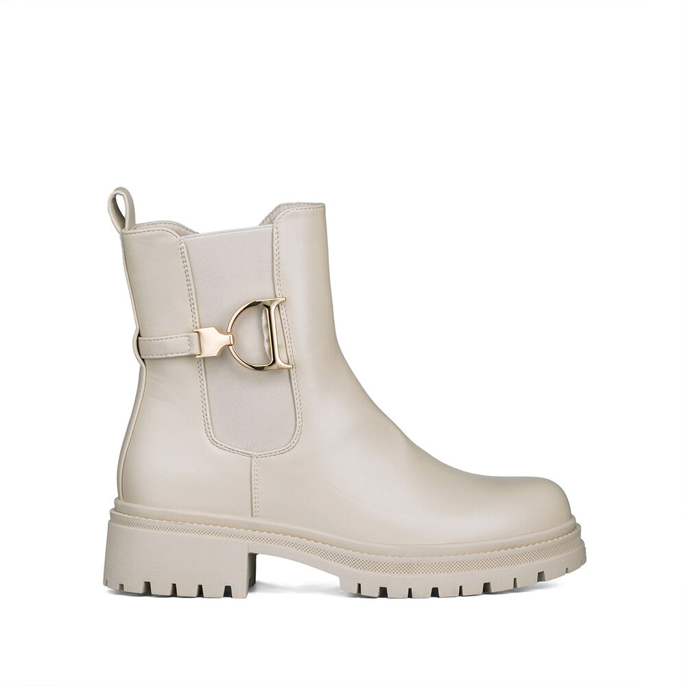 Botin Casual Mujer Eco Cuero Con Felpa Comodo Weide Zs60 image number 4.0