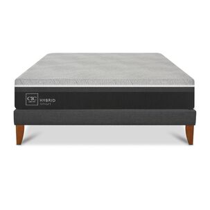 Cama Europea Cic Ce Box Hybrid Infinity / King / Base Normal