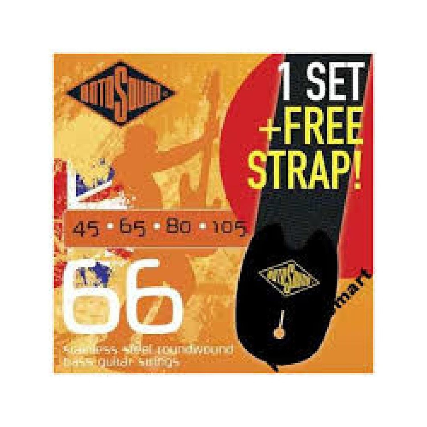 Set Bajo El&eacute;ctrico Swing Bass 45-105 Rs66ld-11 image number 1.0