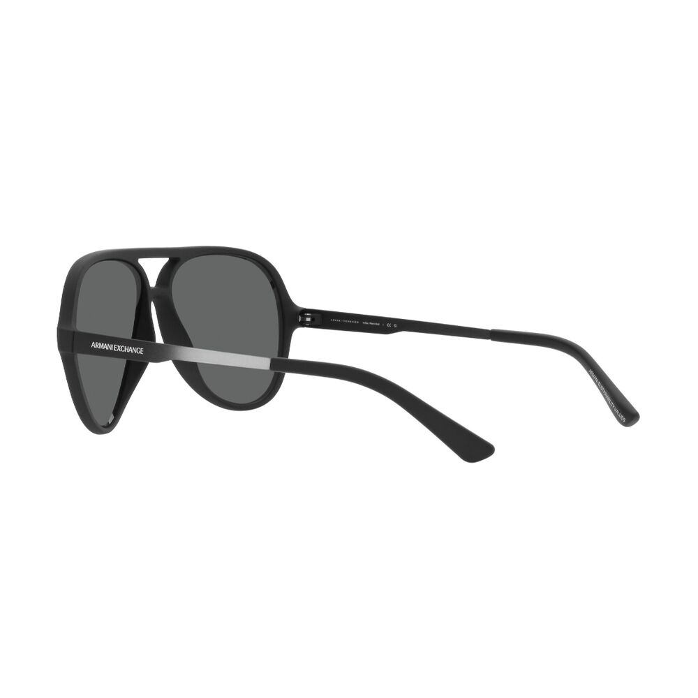 Lentes De Sol Matte Black Armani Exchange image number 4.0