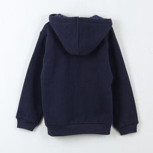 Poler&oacute;n Escolar Con Cierre Ni&ntilde;a Minnie Azul Marino Disney