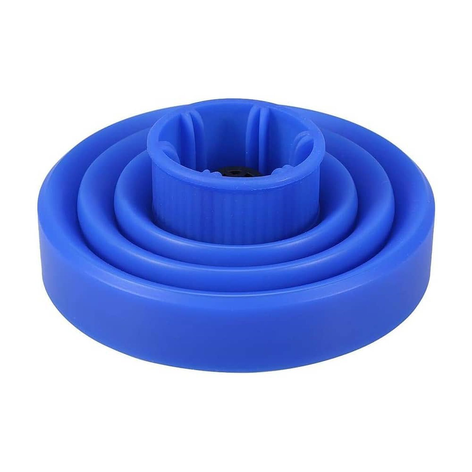 Difusor Para Secador De Cabello De Silicona Plegable Azul image number 2.0