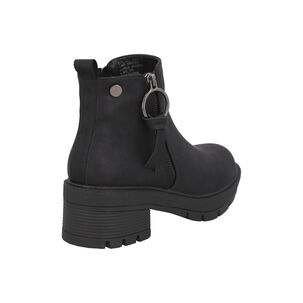 Botin Mujer Negro Plataforma Ester Detogni
