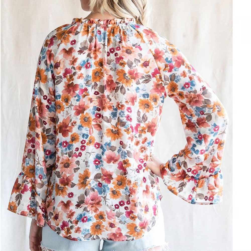 Blusa Estampada Talla Sm image number 1.0