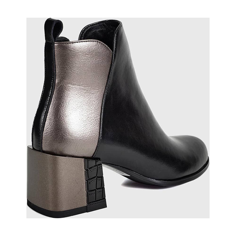 Bot&iacute;n Cuero Palermo Negro image number 5.0