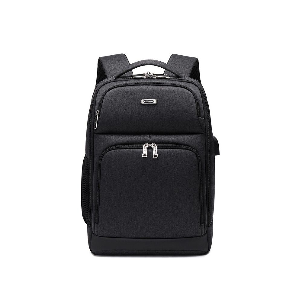 Mochila Notebook Inteligente Con Usb Negra By Lubabycas image number 0.0