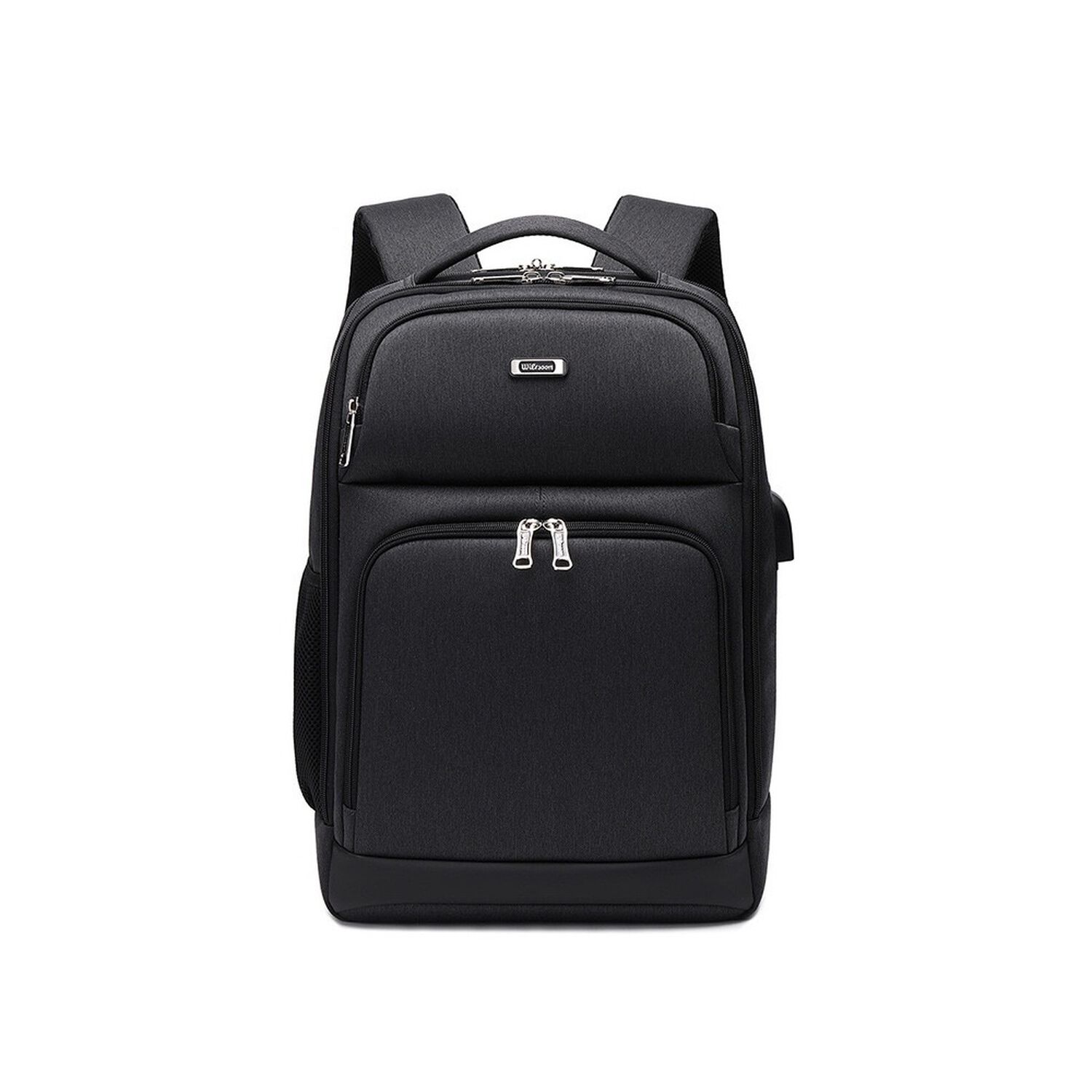 Mochila Notebook Inteligente Con Usb Negra By Lubabycas image number 0.0