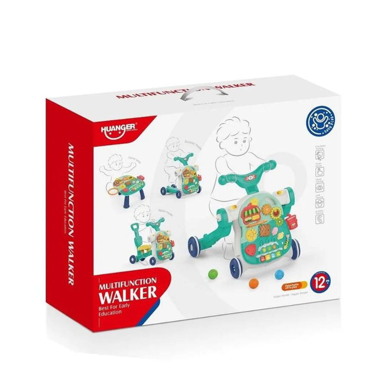 Andador Caminador Multifuncional 5 En 1 Bebe image number 3.0
