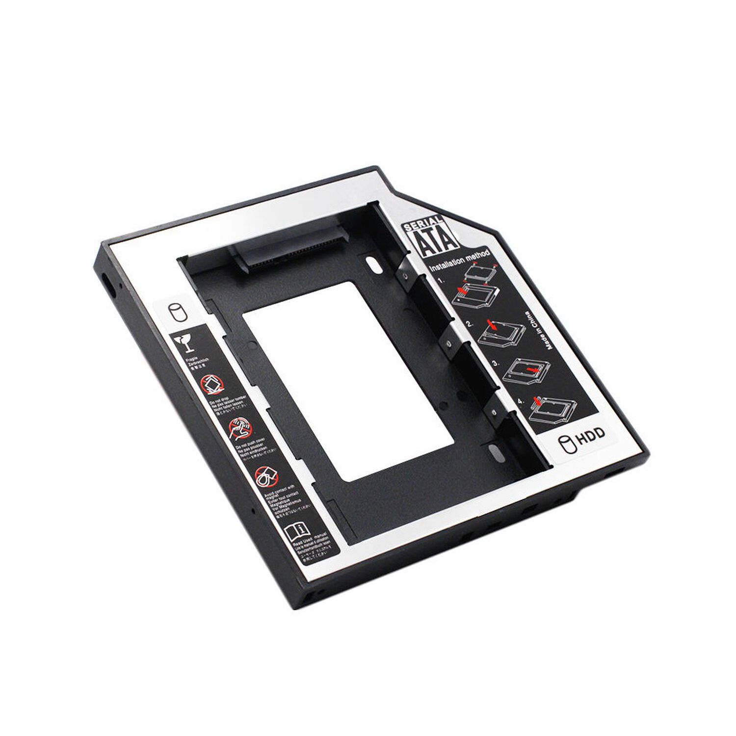 Caddy Para Disco Ssd O Hdd De 2.5" Sata / 9.5mm High Speed image number 0.0
