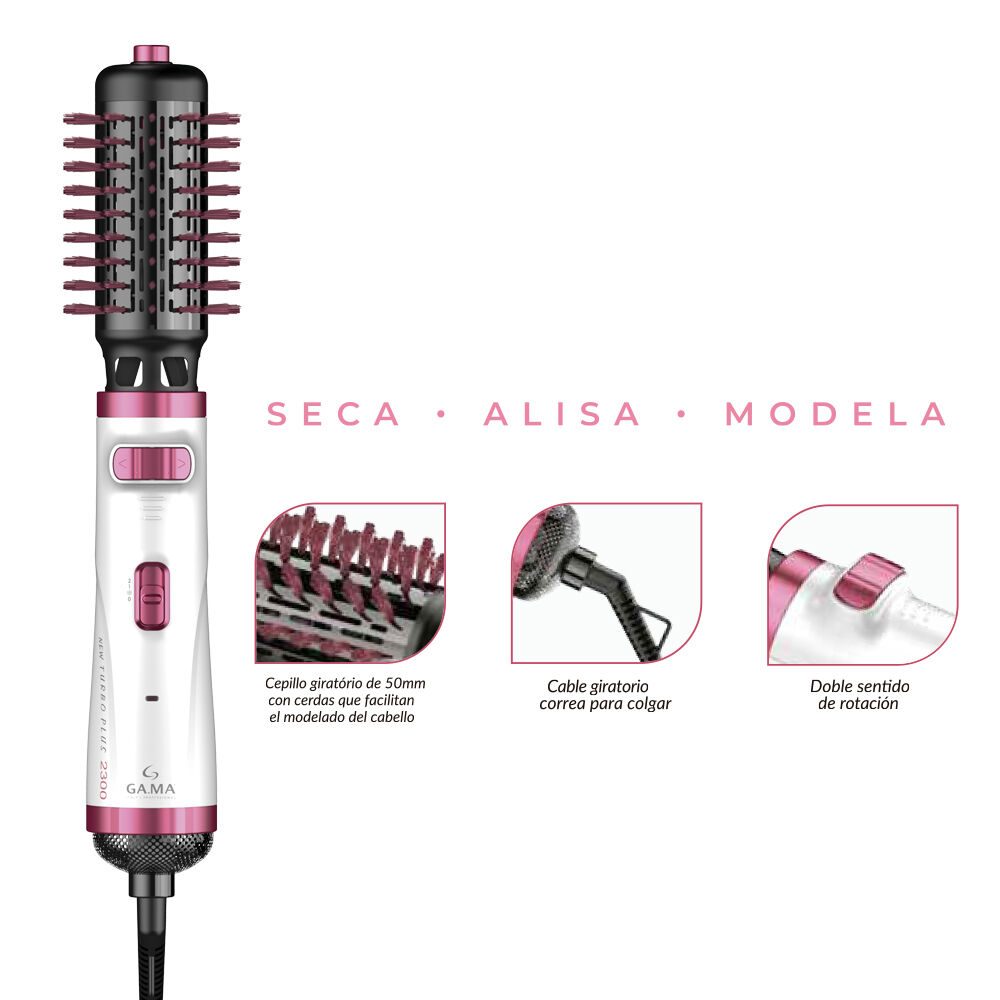 Cepillo Modelador Gama New Turbo Plus 2300 image number 2.0
