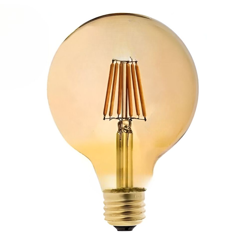 Ampolleta Led Filament Deco Globo Wellmax E27 Calida 8w G95 image number 0.0
