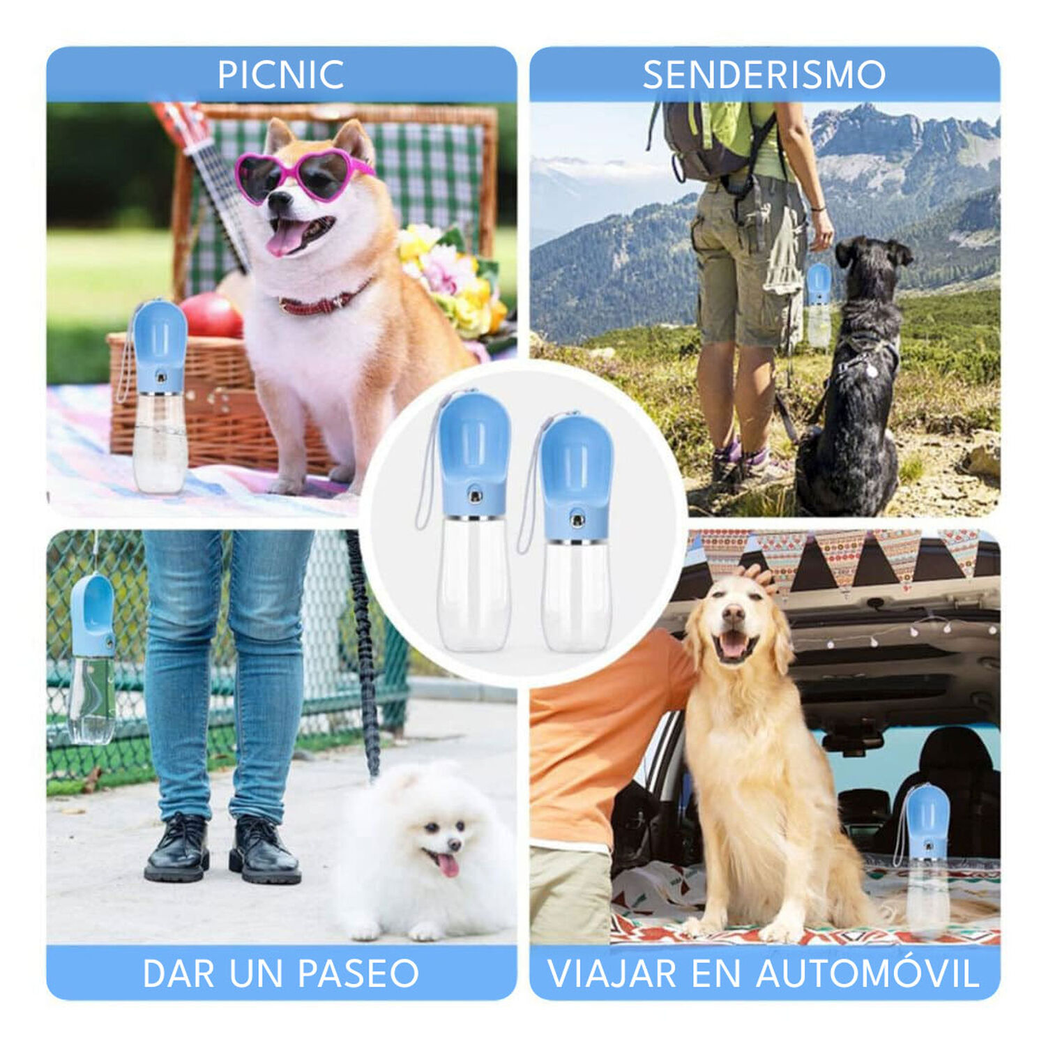 Dispensador De Agua Para Mascotas Portatil Pro Outdoor image number 6.0