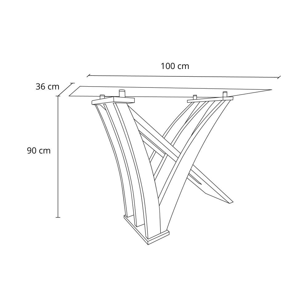 Mesa De Arrimo Living Factory Gaviota image number 5.0
