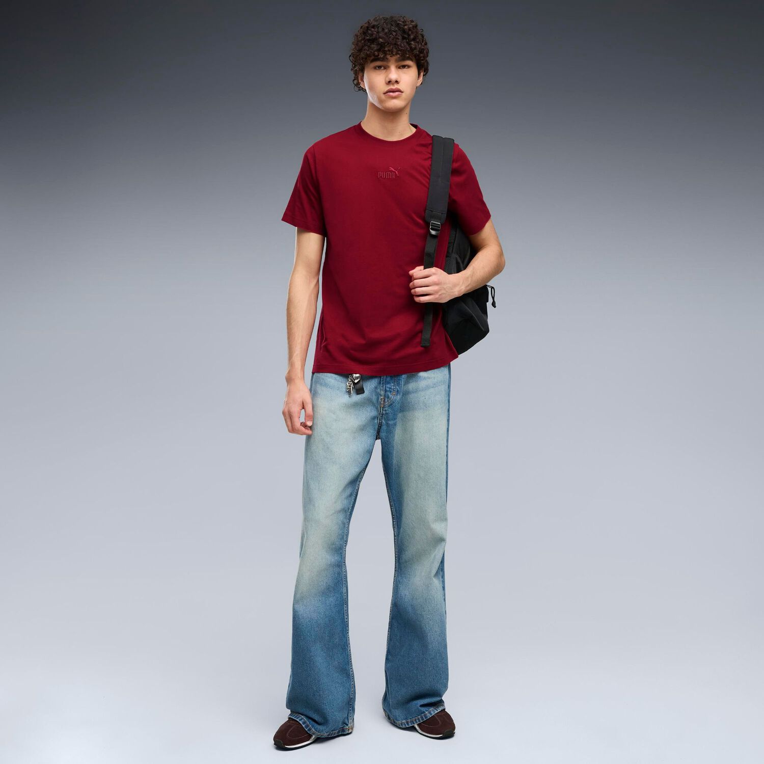Polera Puma Hombre Essentials Small No.1 Logo image number 4.0