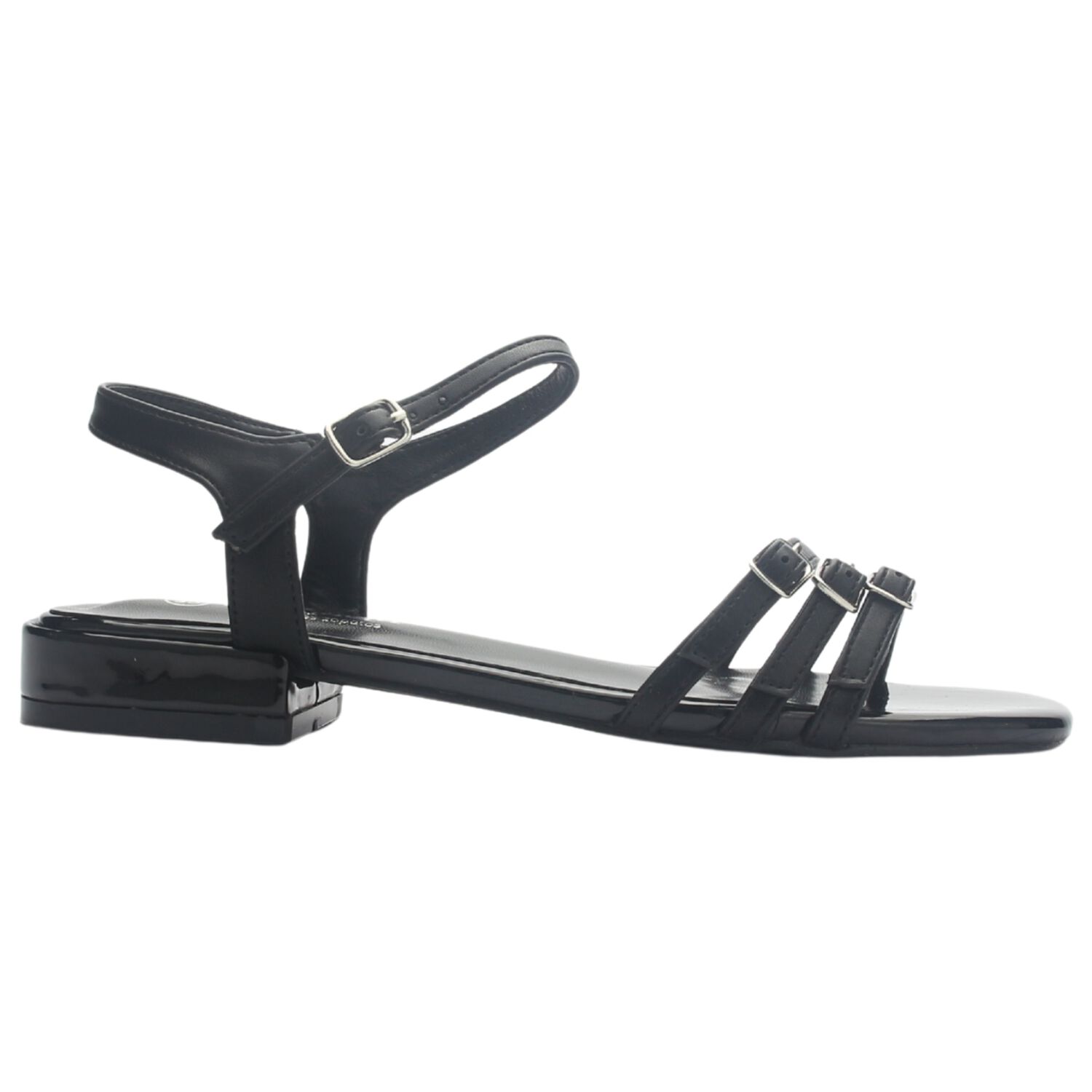 Sandalia Mujer Casual Negro Chalada Salime-2 image number 0.0