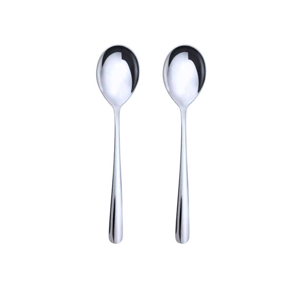 Set 2 Pcs Cuchara Tenedor Para Ensaladas Luna Krons Hogar image number 1.0