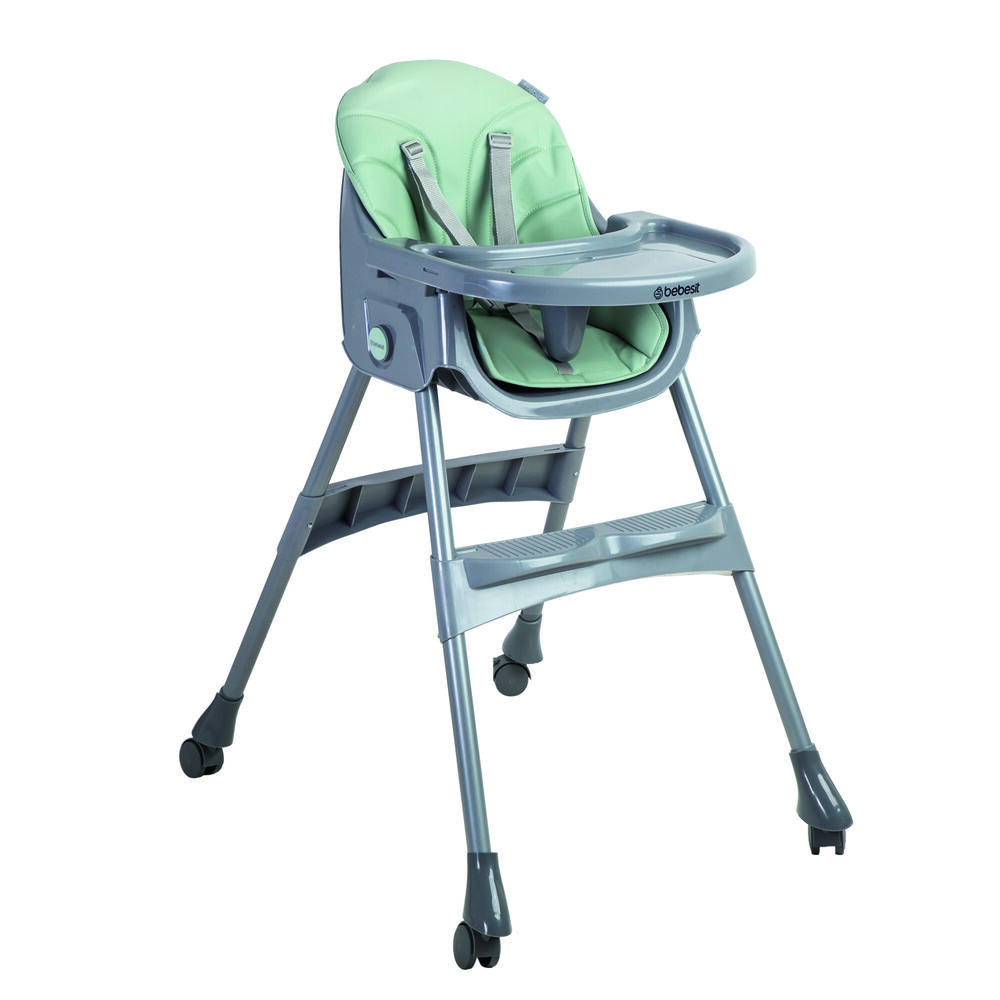 Silla De Comer Steps Verde Bebesit image number 1.0