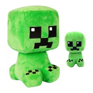 Juguete Peluche Creeper 20cm Verde Minecraft Infantil