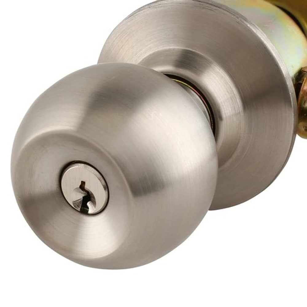 Cerradura Cil&iacute;ndrica Odis 201 Dormitorio - Plata image number 4.0