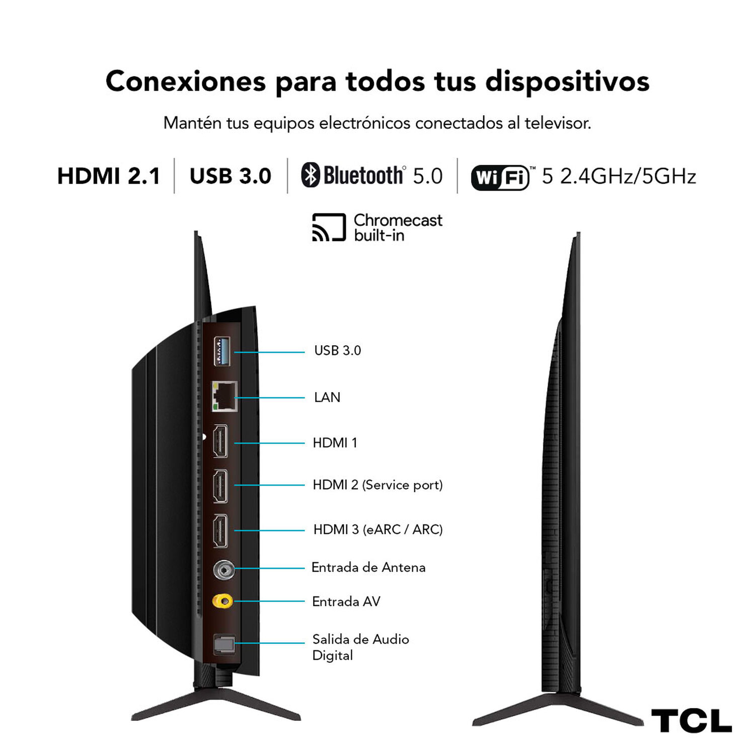 Led 50" TCL P755 / Ultra HD 4K / Smart TV image number 10.0