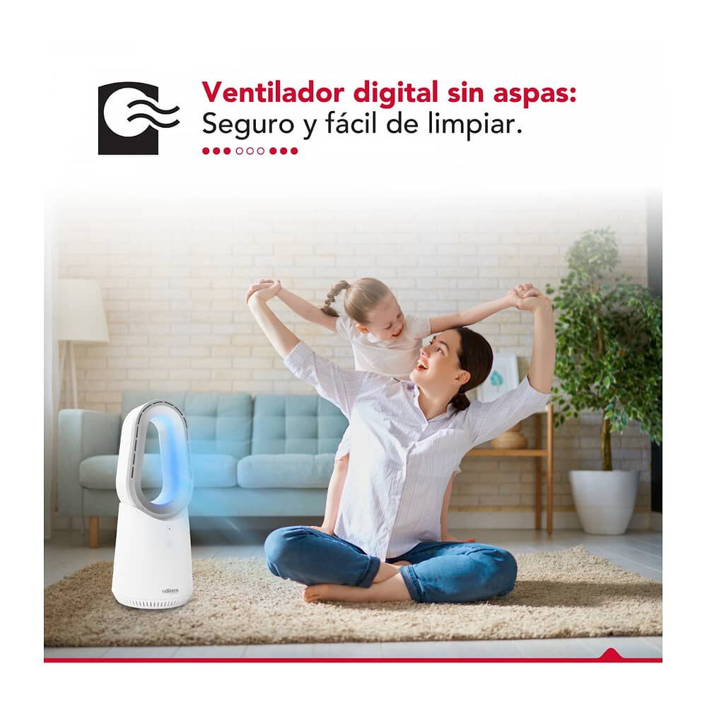 Ventilador Mesa Sin Aspas Usb Thor Bladeless Ledfan image number 6.0
