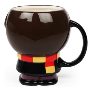 Tazón 3d Ceramica Harry Potter Chibi Cuerpo Completo Kawaii