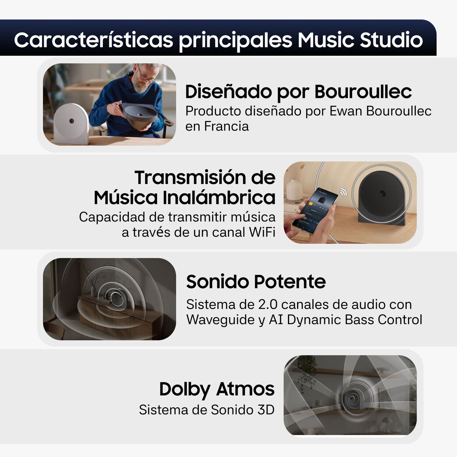 Music Studio 5 Ls51h Parlante Inal&aacute;mbrico Wi Fi Bluetooth 2026 image number 3.0