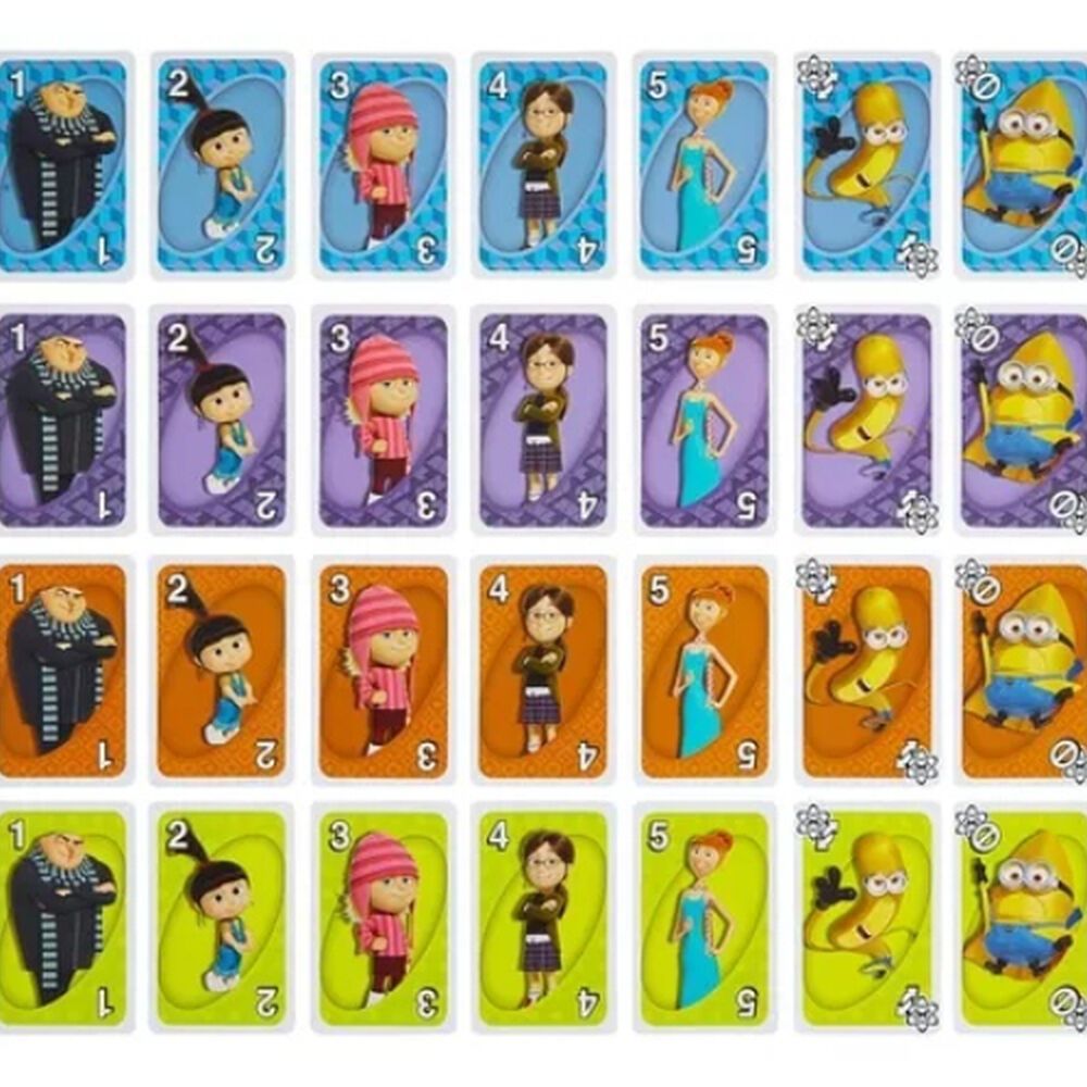 Cartas Uno Original Edicion Mi Villano Favorito image number 1.0