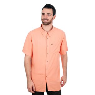 Camisa Classic Naranjo Hombre Falcone