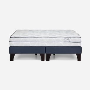 Cama Europea Rosen Autonomy Sky / King / Base Dividida