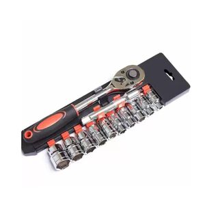 Kit Juego De Dados 12 En 1 Con Llave Profesional