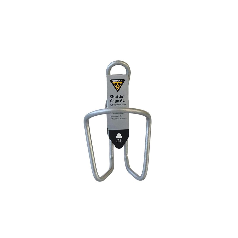 Porta Caramagiola Topeak Shuttle Cage Aluminio Plata image number 2.0