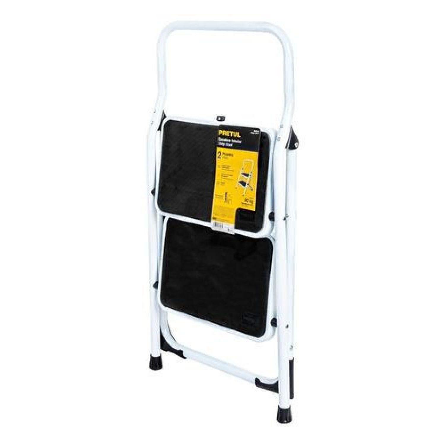 Escalera Tubular Plegable 2 Pelda&ntilde;os Pretul Estu-2p image number 1.0