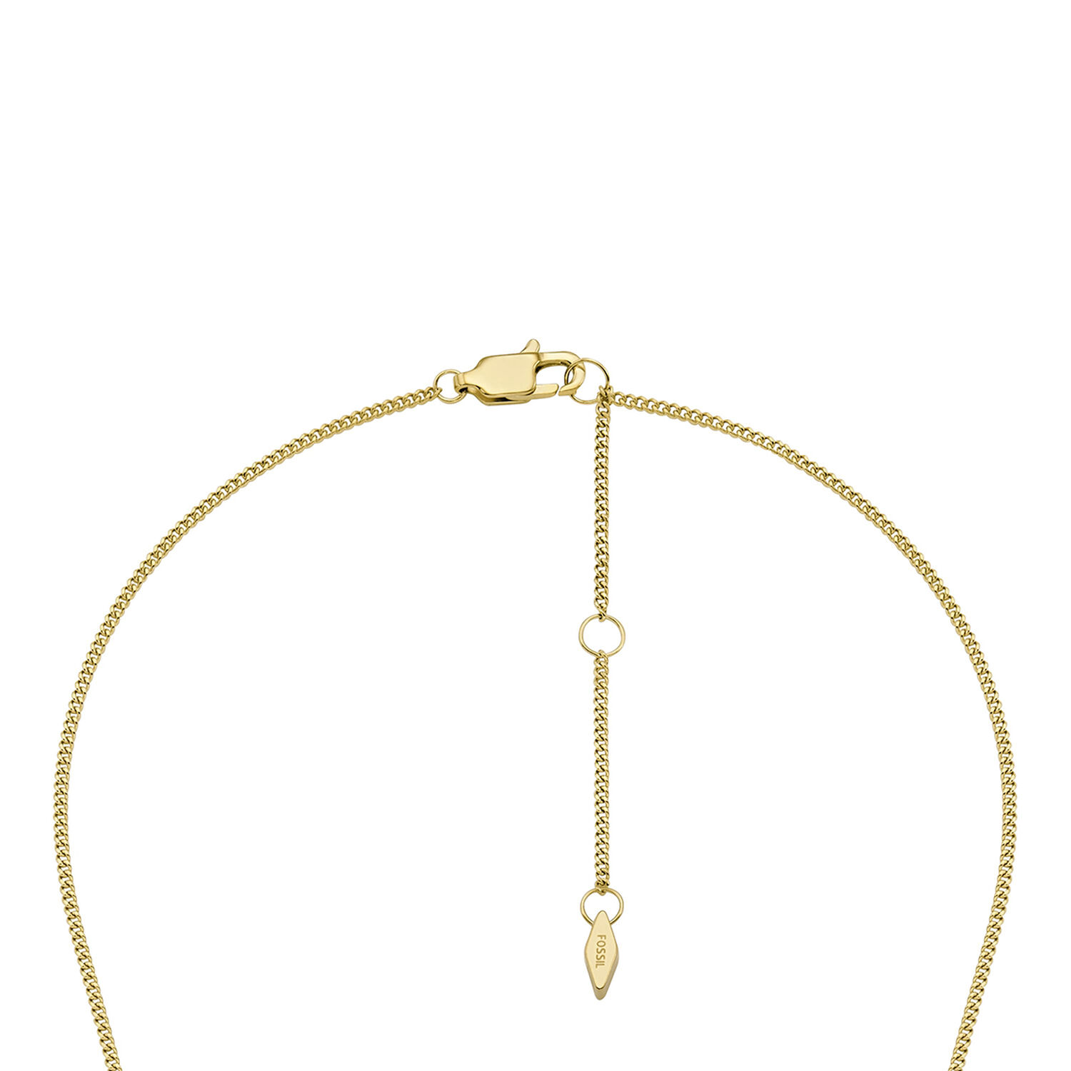 Collar Fossil Jf04582710 Dorado Mujer image number 3.0